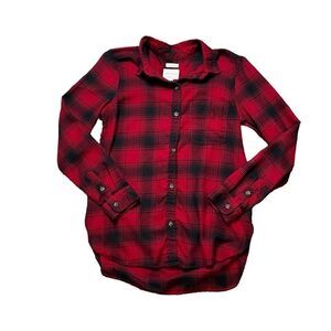 AMERICAN EAGLE Ahh-Mazingly Soft Boyfriend Fit Button Down Shirt Small